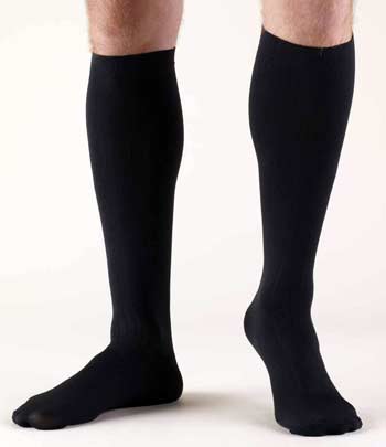 Black Knee High Socks Tall 57