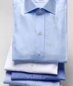 Ledbury Shirts - White and blue shirts