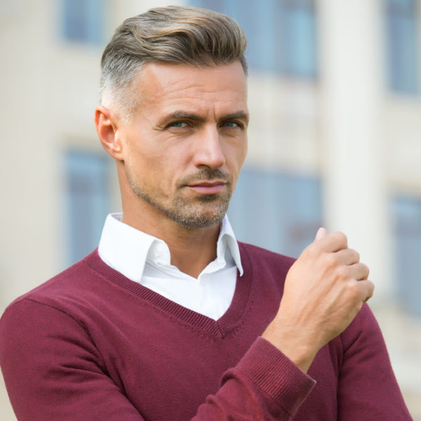 How To Buy A Men's V-Neck Sweater