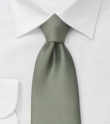 grey colored tie 