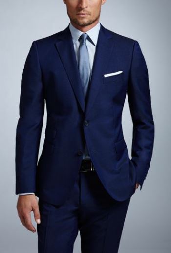 Znalezione obrazy dla zapytania suit navy blue