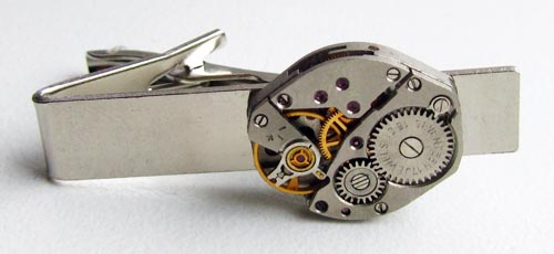 Tie Clip - watch parts design