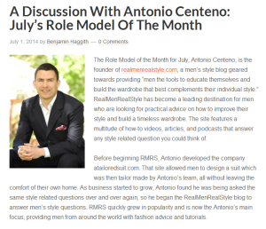 Antonio Centeno Interview