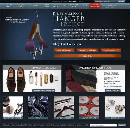 hanger-project-website