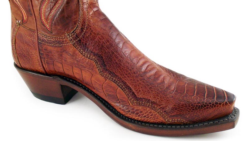 mens lucchese boots gator