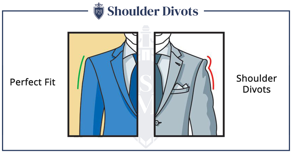 suit shoulder divots