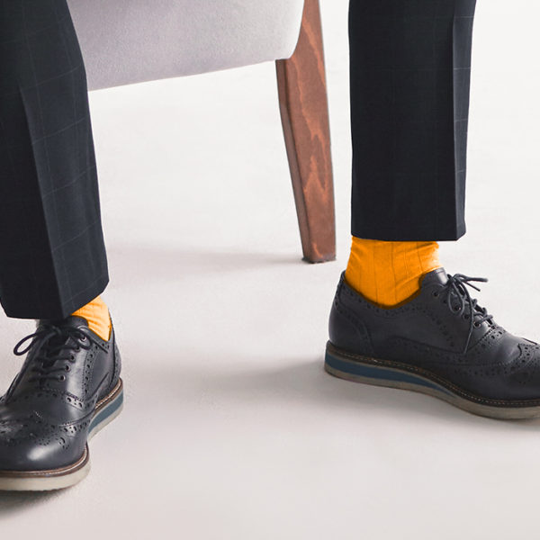 Wearing Bright Socks - Men's Colorful Sock Rules