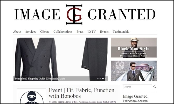 Image Granted - Men Style website