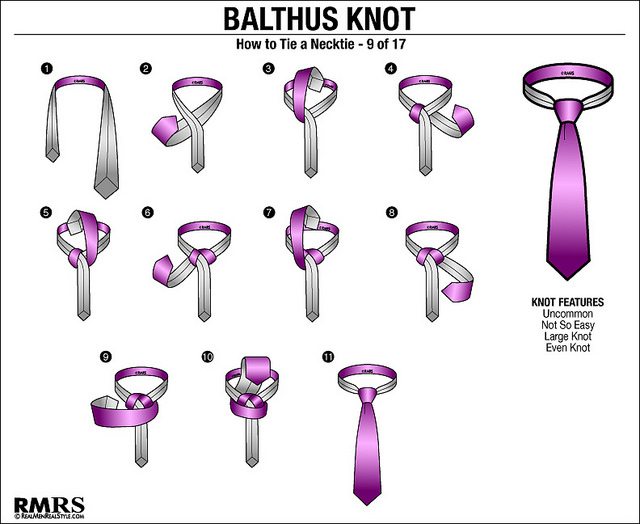 how to tie a Balthus knot