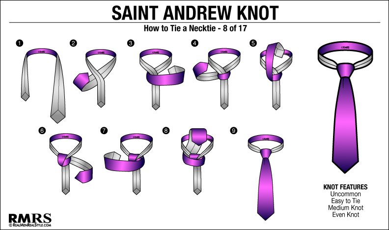 8 17 Saint Andrew Knot - Как?NET