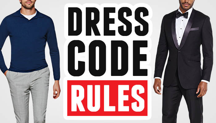 A Guide To Social Dress Codes For Men Clothing Etiquette Rules