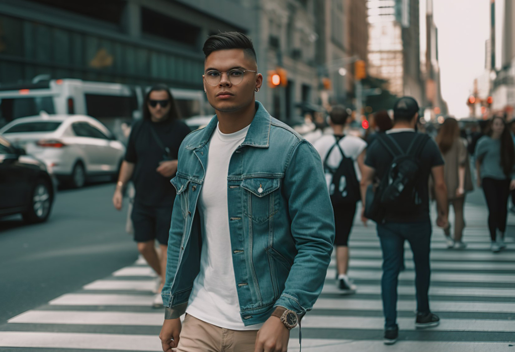 How To Wear A Denim Jacket For Men: Outfit And Style Guide 2024 |  FashionBeans-hangkhonggiare.com.vn