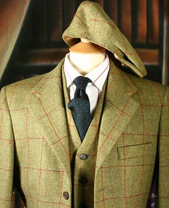 tweed man's suit