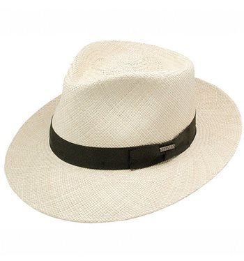 Stetson Retro Panama Straw Hat