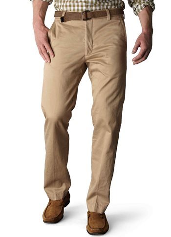 Dockers Men's Signature Khaki D1 Slim-Fit Flat-Front Pant
