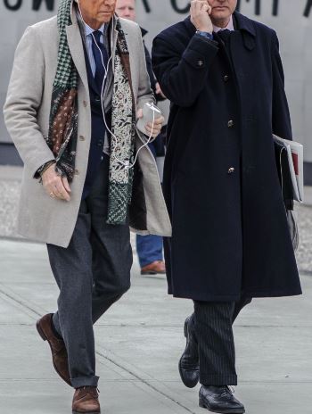 Older Men in Overcoats