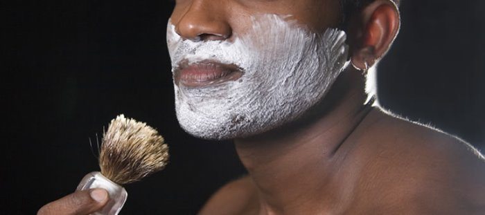 Image result for shaving brush face lathering