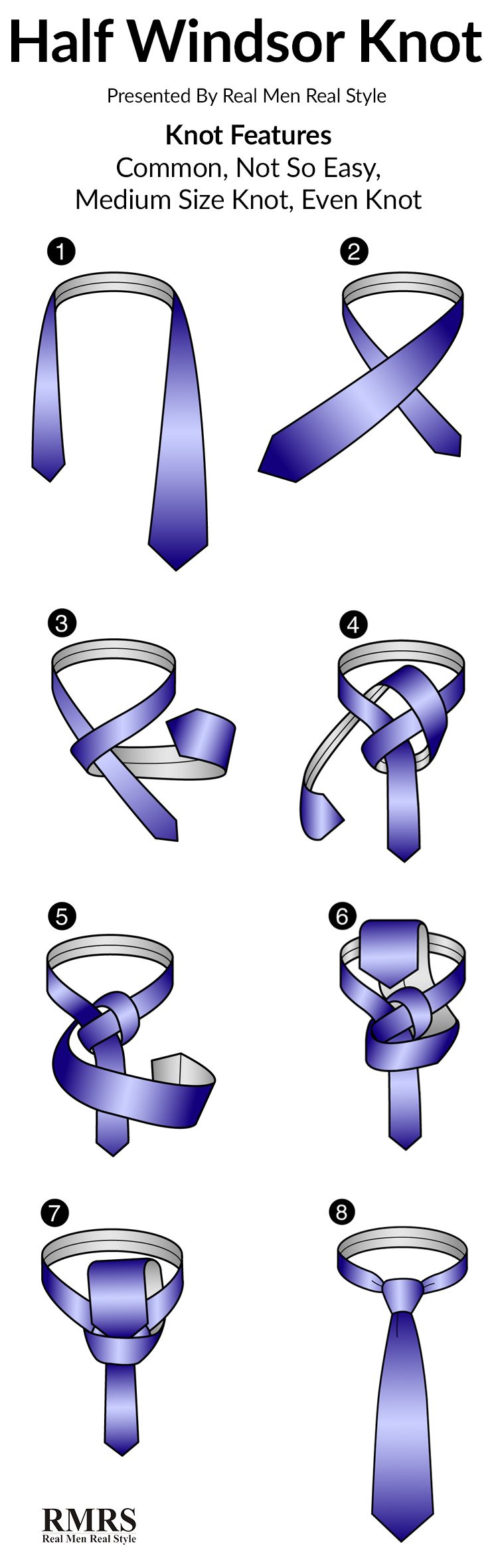 half windsor knot