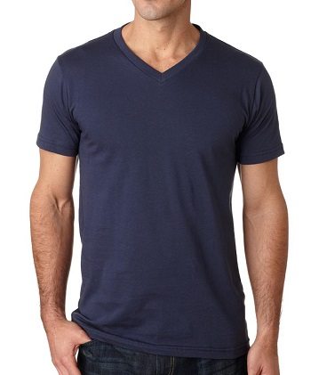 canvas-unisex-jersey-short-sleeve-v-neck-t-shirt-3005-navy