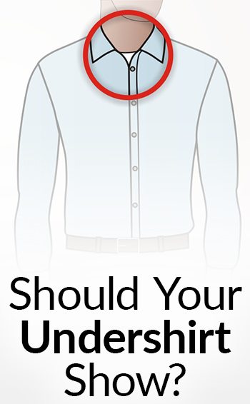 Should Your Undershirt Show? | 3 ...