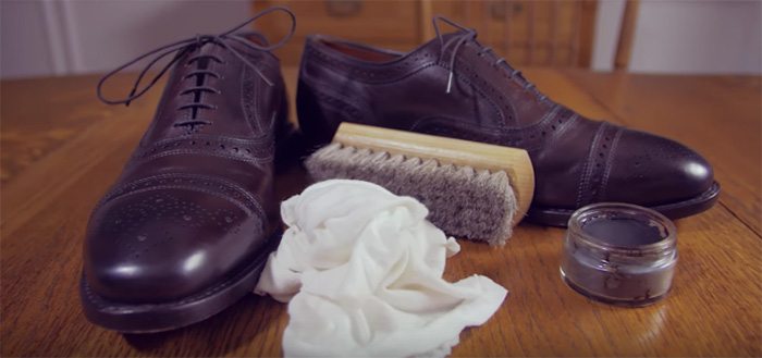 shoe care and polish