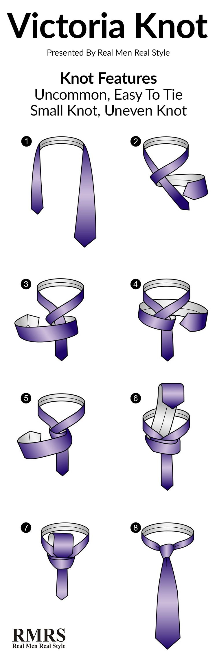 How To Tie The Victoria Knot