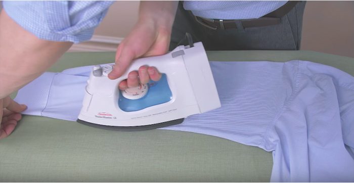 ironing dress shirt sleeves