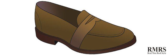 penny loafer dark brown shoes