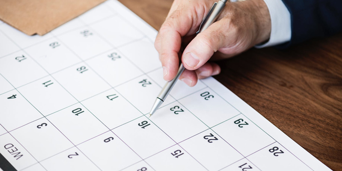 how to organize your life calendar prioritize things