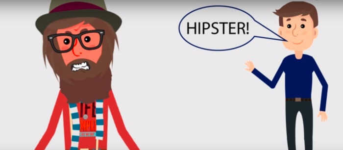 offended hipster
