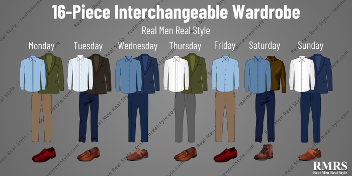 interchangeable wardrobe