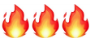 emoji flames