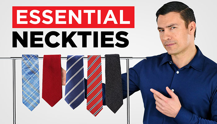 The ONLY 5 Men's Ties You Need To own (And How To Find Them)