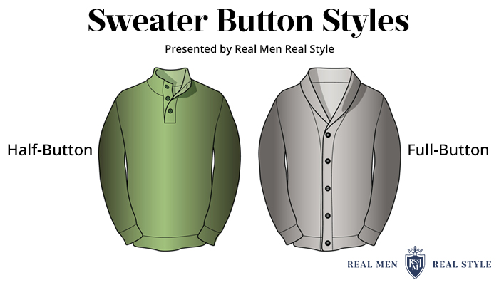 sweater button styles