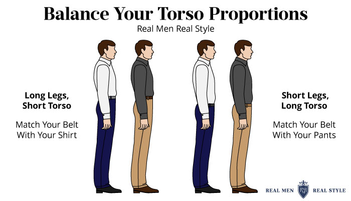 balance men torso proportions