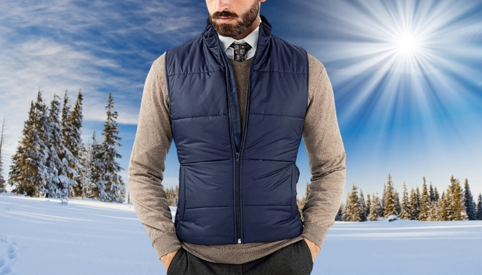 winter style mens vest