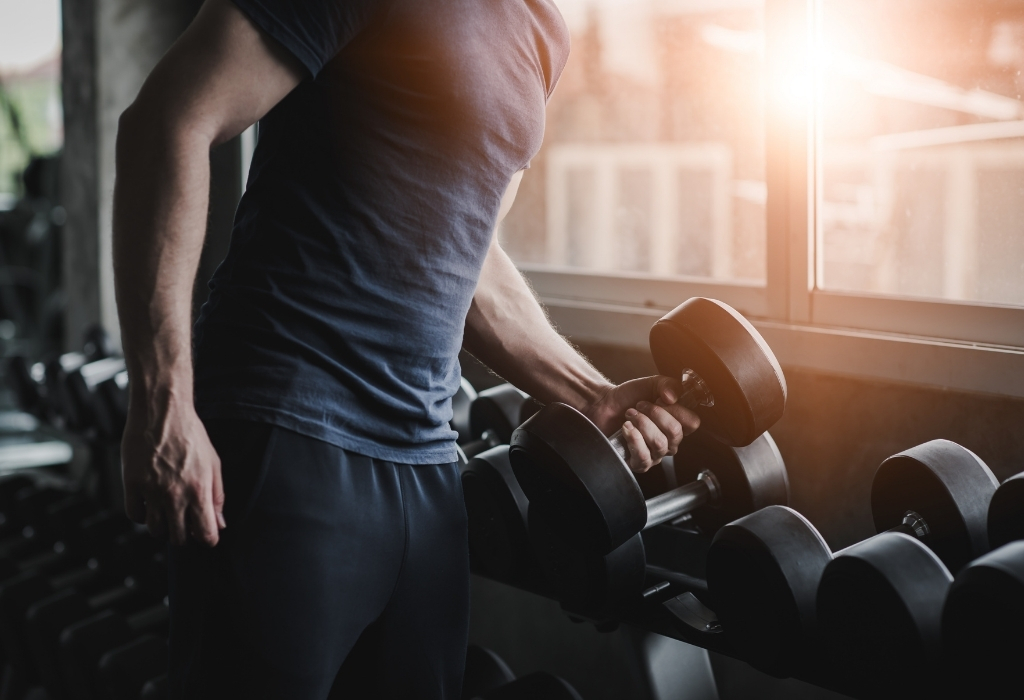 Man Gym Exercise Workout - personal development goals