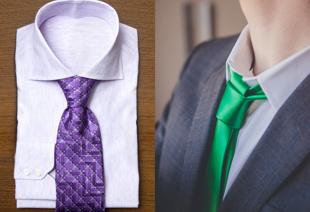Green-And-Violet-Ties
