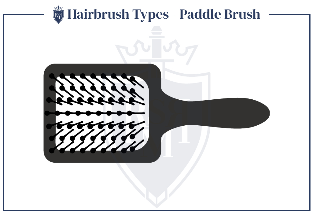 Infographic-Hairbrush-Types-Paddle-Brush how to brush men's hair