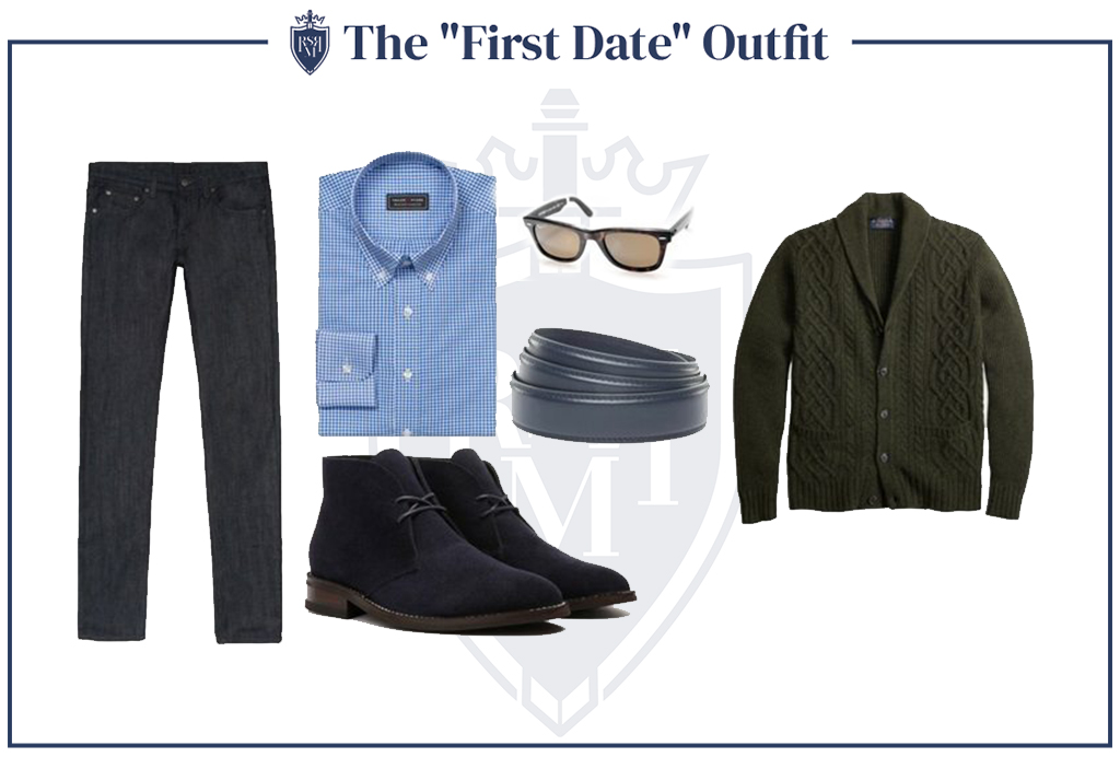 The First Date option in our men's fall outfits
