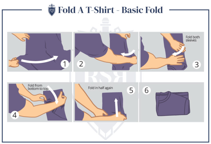 How To Fold A T-Shirt In Under 3 Seconds (T-Shirt Folding Tips)
