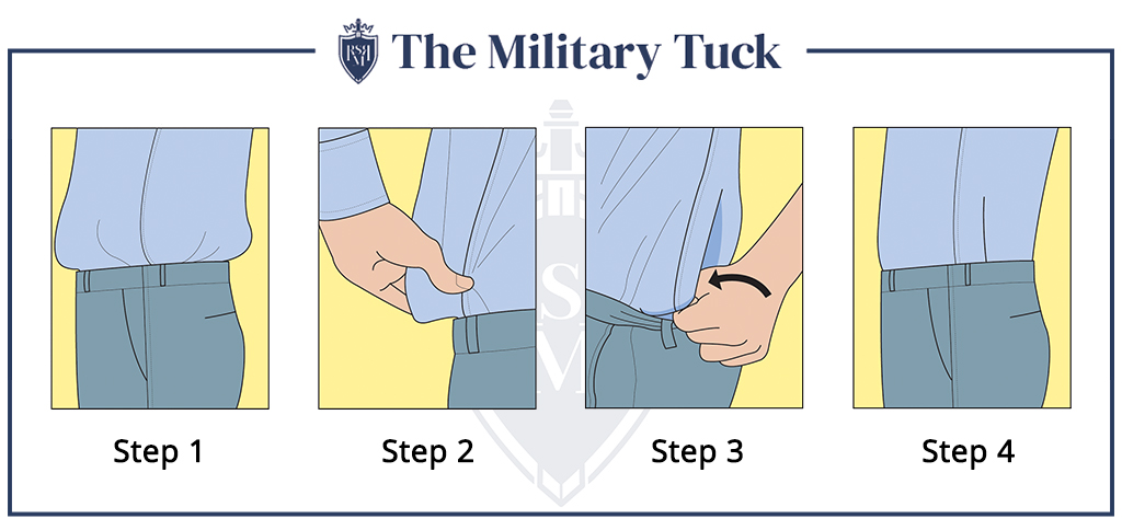 The military tuck 