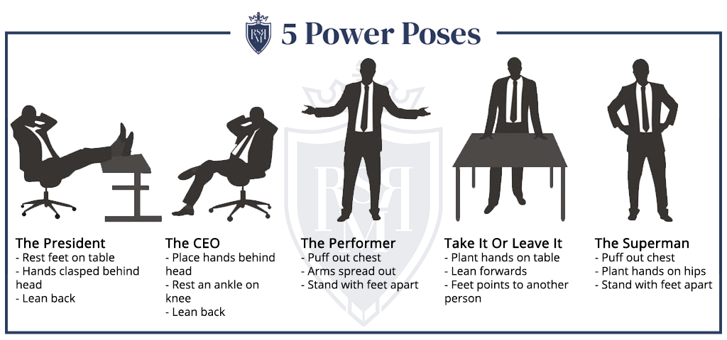 power poses for men 