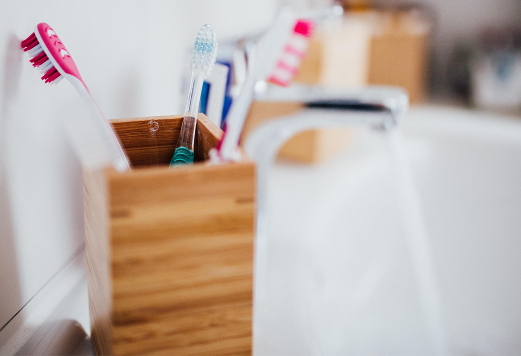 Storing Toothbrush In The Bathroom is a mistake to avoid