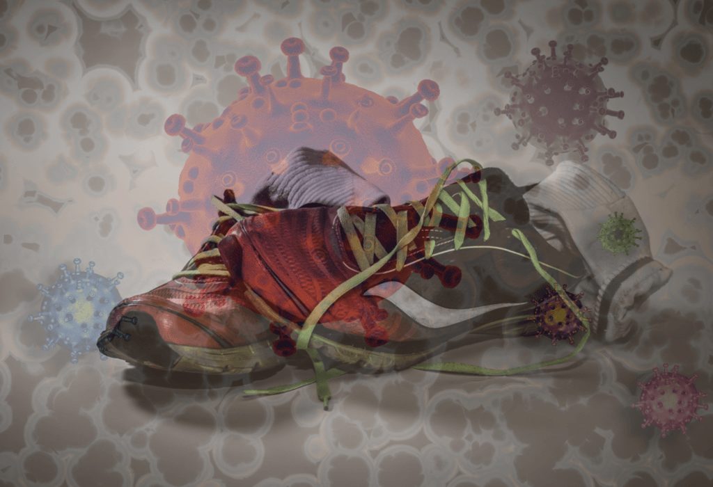smelly shoes and bacteria 