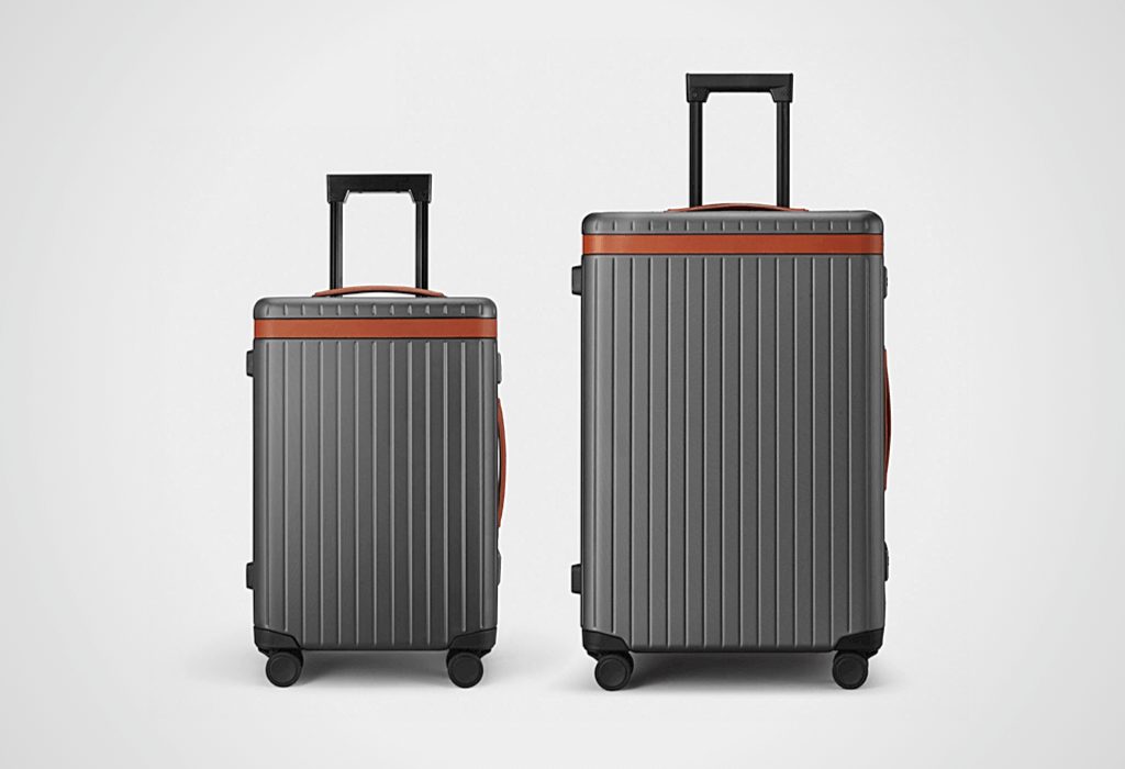 Two sizes of suitcase should make up a travel packing list 
