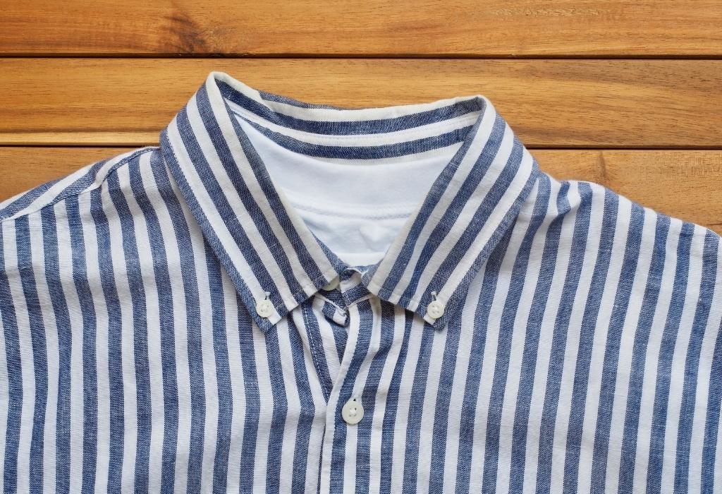 linen shirt with stripes