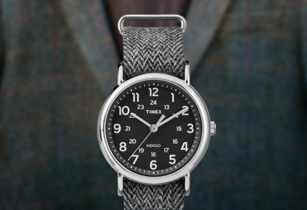 tweed watch timex 
