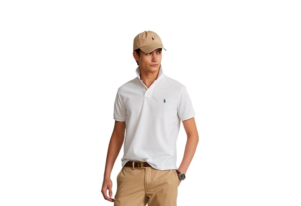 Summer Simply Polo Shirt and Chinos  Polo shirt outfits White polo shirt  outfit Polo outfit