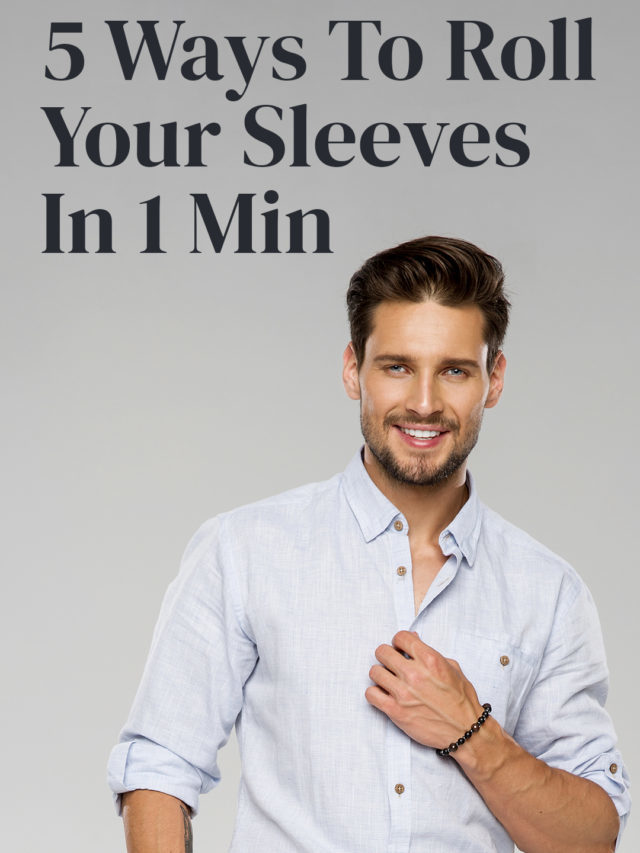 How To Roll Shirt Sleeves